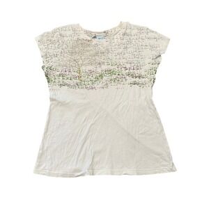 Vintage y2k Split T Shirt Baby Women's Medium Rare